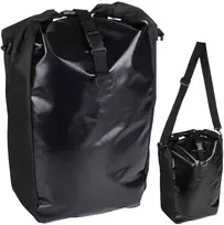 VANDENIUI ATSPARUS DVIRAČIO KREPŠYS ANT BAGAŽINĖS GALINIS Juodas 24L DUNLOP 435084