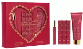 Versace Sabrina Carpenter Sweet Tooth Cherry Baby komplektas woda perfumowana spray 30ml + woda perfumowana spray 10ml + balsam do ciała 75ml
