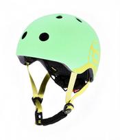 Riedutininko šalmas Scoot and Ride Kiwi, 45-51 cm, geltona sp./žalia sp.