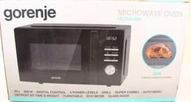SALE OUT. | Gorenje Microwave Oven | MO20A4BH | Free standing | 800 W | 20 L | Grill | Black | DAMAGED PACKAGING AND ITEM RIGHT SIDE MO20A4BHSO | 2000001423561