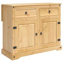 Virtuvės vežimėlis 2 pcs Medaus vaškas 112 x 70 x 91,5 cm