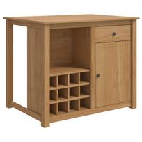 Virtuvės vežimėlis PANAMA 2 pcs Medaus vaškas 112 x 77 x 90 cm