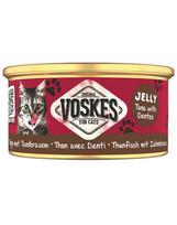 VOSKES Jelly Tuna with Dentex 85 g tunas su denteksu želėje, papildoma maisto produktas katėms