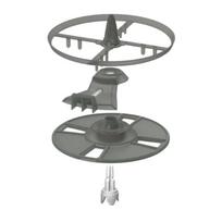 Baby Brezza Formula Pro Advanced atsarginių dalių rinkinys Black
