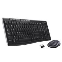 Kompiuterio klaviatūra Logitech Logitech MK270 belaidis komplektas - CH išdėstymas | 920-004534 | 5099206039407
