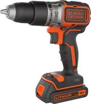 Black & Decker Black&Decker Hammer Drill BL188K-QW 18V BL 1Batt 400mA Kitbox | BLACK & DECKER