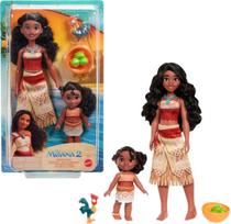 Mattel DISNEY PRINCESS MOANA lėlės Vajanos ir sesutės Simea rinkinys (JBT41)