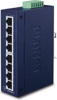 Planet ISW-801T network switch Unmanaged L2 Fast Ethernet (10/100) Blue