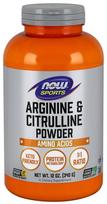 NOW Foods argininas ir citrulinas, milteliai - 340 g