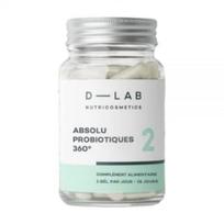 D-LAB NUTRICOSMETICS maisto papildas ABSOLU DE PROBIOTIQUES 360, 28 kaps.