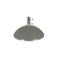 Lauko skėčio pagrindas L, tamsiai pilkas granitas, ⌀ 49,5 cm, 50 kg