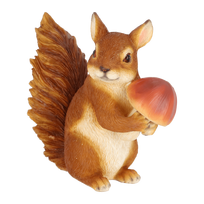 Sodo dekoracija "Voverė su grybu"