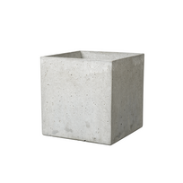 Mineralinio kompozito vazonas ,,Betonitas“ su drenažu, 38 cm