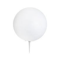 Lauko šviestuvas su saulės baterija “Rutulys”, 40 cm