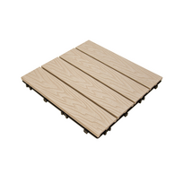 Lauko grindų danga, smėlinė, 30 x 30 x 2,2 cm, 10 vnt