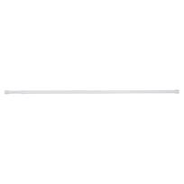 Vonios užuolaidos karnizas 125 - 220 cm, baltas