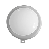 Apvalus LED šviestuvas I-Watts Outdoor Lighting, 6 W, 400 Lm, baltas