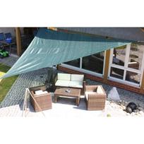 Saulės burė 3,6 x 3,6 x 3,6 m žalia