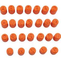 Antpirštis Finger Stampers Abėcėlė Didžiosios raidės
