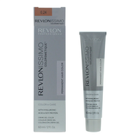 Revlon Revlonissimo Colorsmetique Permanent Hair Dye 6.24 Dark Coppery Pearl Blonde, 60 ml
