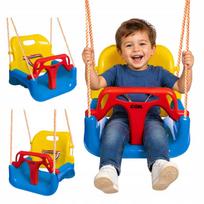Vaikiškos sodo sūpynės COIL 3-in-1, kibirėlio formos, mėlynos
