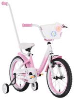 Dviratis Tabou Miss Alu 16 pink-white