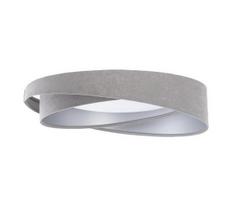Dimeriu valdomas LED lubų šviestuvas SM GALAXY M, LED/24W/230V, skersmuo 55 cm, pilka/sidabrinė + nuotolinio valdymo pultas