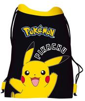 Krepšys avalynei, sportui St.Majewski Pokemon Pikachu, juoda sp./geltona sp.