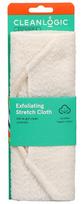 Masažinė plaušinė Cleanlogic Sustainable Exfoliating, 45 cm x 22 cm, balta sp.