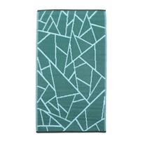 Kilimas lauko terasoms Ice, mėlyna sp., 68.5 cm x 125.5 cm