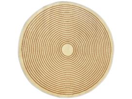 Kilimas lauko terasoms Verdemax Terra, ruda sp., 150 cm x 150 cm