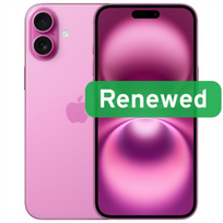 Apple Renewed Grade C | iPhone 16 Plus | Pink | 6.7 " | 128GB | 5G