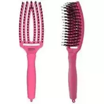 Olivia Garden Fingerbrush Combo Medium Hot Pink