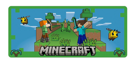 MINECRAFT stalo kilimėlis 80x35cm, 303715