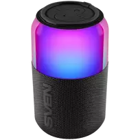 portable speaker SVEN PS-130, red, power output 10W (RMS), TWS, Bluetooth, USB, lithium battery