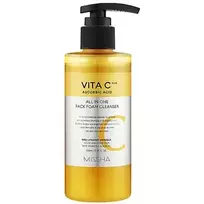 Missha Vita C Plus All In One Foam Cleanser – valomasis putų prausiklis, 200 ml