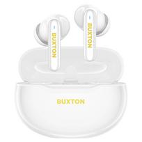 Buxton BTW 7200 White Tuya - In-ear wireless earphones with charging case, white