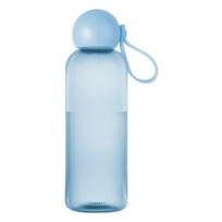 Šviesiai mėlynos spalvos iš perdirbto plastiko butelis Kelioninis buteliukas 600 ml Ture – Sagaform