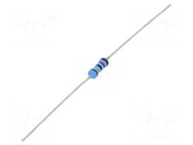 Resistor: metal film | THT | 14kΩ | 600mW | ±1% | Ø2.5x6.5mm | -55÷155°C