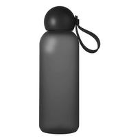 Juodos spalvos iš perdirbto plastiko butelis Kelioninis buteliukas 650 ml Tom – Sagaform