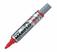 Žymeklis baltosioms lentoms PENTEL MAXIFLO MWL5M, 6mm, raudonas