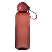 Bordo spalvos iš perdirbto plastiko butelis Kelioninis buteliukas 600 ml Ture – Sagaform