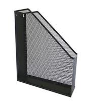 Dokumentų stovas FORPUS, metalinis, 25x7.3x31.8cm, juodas