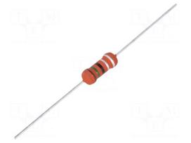 Resistor: metal film | fusible | THT | 1.5Ω | 2W | ±10% | Ø0.7x25mm | axial
