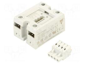 Relay: solid state | 50A | Uswitch: 24÷265VAC | 2-phase | 44.5x58x44mm