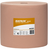 Pramoninis popierius Katrin Basic XL, 1 slānis, 1000m, rudas, 1 ritinys