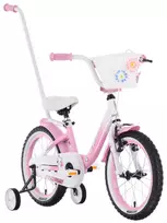 Dviratis Tabou Miss Alu 16 pink-white