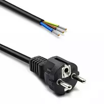 SCHUKO CEE power cable Cu stripped and soldere