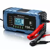 Įkroviklis 12 V, 15 A, AGM, GEL, LiFePO4, lygintuvas