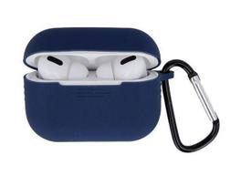 Dėklai ausinėms iLike Apple Case for Airpods Pro 2 dark blue with hook